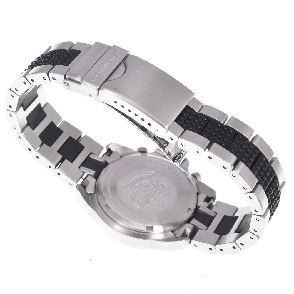 HAMILTON khaki 6303 Chronograph black Dial Quartz Unisex
 Watch E#149401