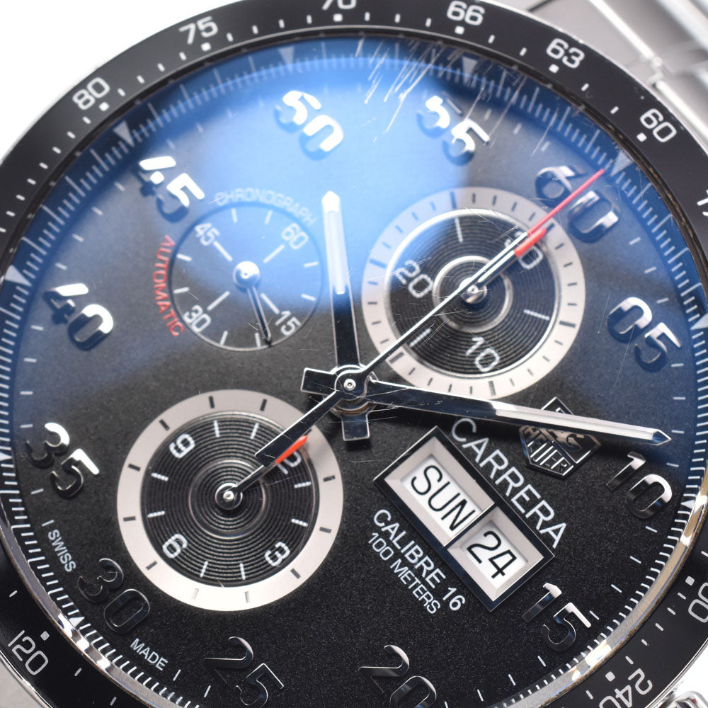 TAG HEUER Carrera CV2A10 Chronograph black Dial Automatic Men's
 Watch A#149402