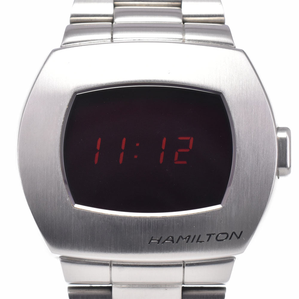 with paper HAMILTON Pulsar H524140 LCD / red Dial Quartz Men's
 Watch A#149404
