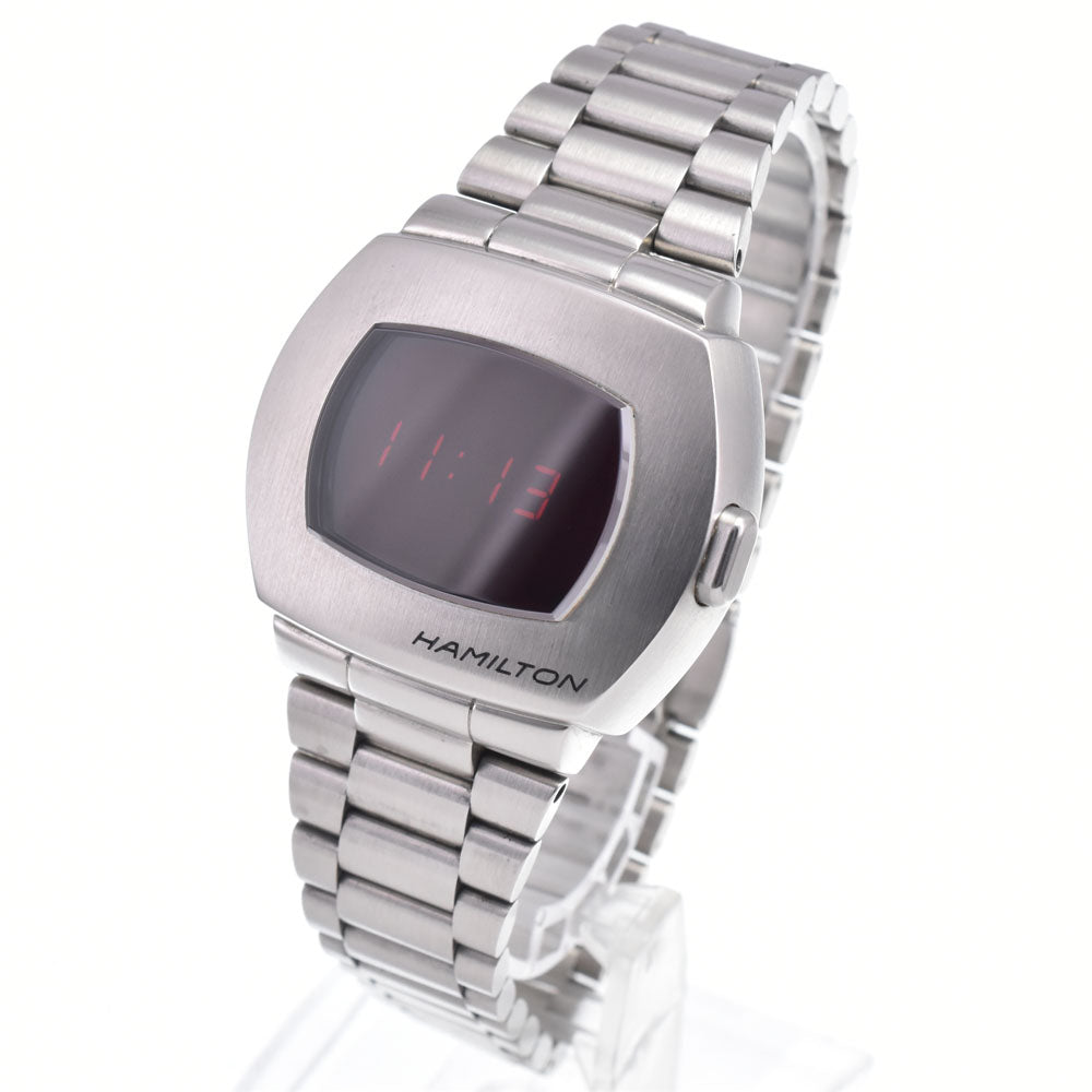 with paper HAMILTON Pulsar H524140 LCD / red Dial Quartz Men's
 Watch A#149404