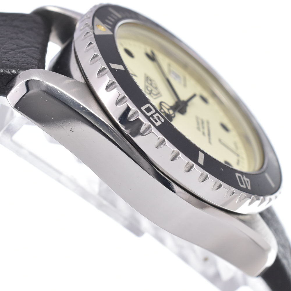 TAG HEUER 1000 Professional 980.113B Full LumiBrite Light yellow Dial Quartz Men's
 Watch D#149405