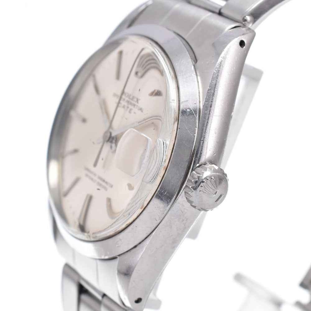 ROLEX Oyster perpetual date 1500 vintage Cal.1560 Silver Dial Automatic Men's
 Watch B#149408