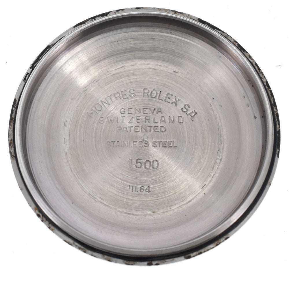 ROLEX Oyster perpetual date 1500 vintage Cal.1560 Silver Dial Automatic Men's
 Watch B#149408