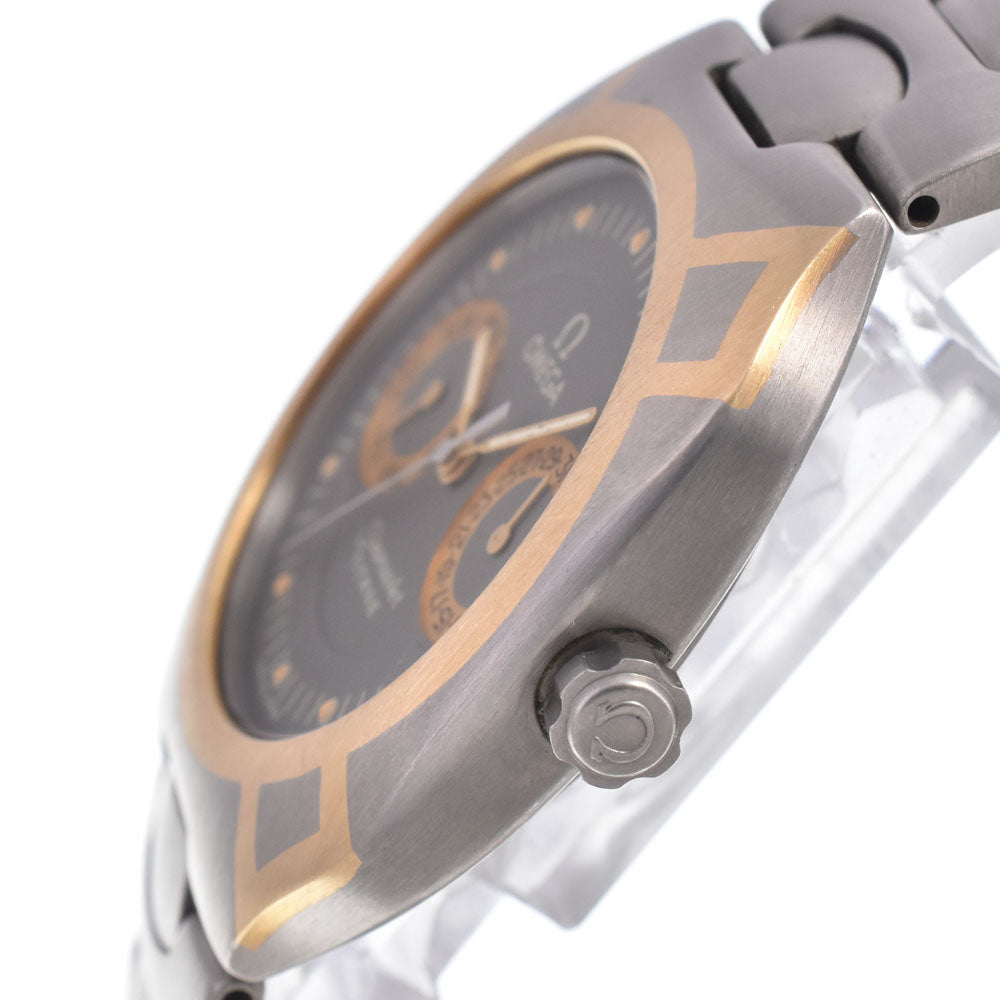 OMEGA Seamaster Polaris 2220.40 Titanium / K18YG gray Dial Quartz Men's
 Watch B#149409
