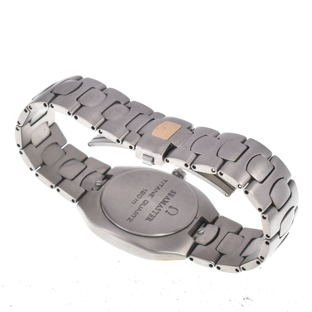 OMEGA Seamaster Polaris 2220.40 Titanium / K18YG gray Dial Quartz Men's
 Watch B#149409