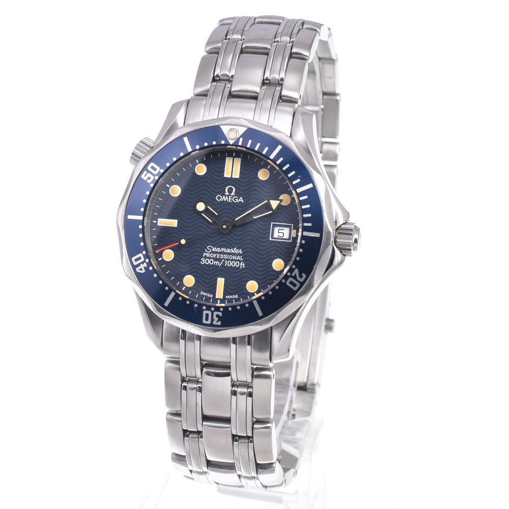 OMEGA Seamaster Professional 300m 2561.80 Date blue Dial Quartz Boy's
 Watch B#149411