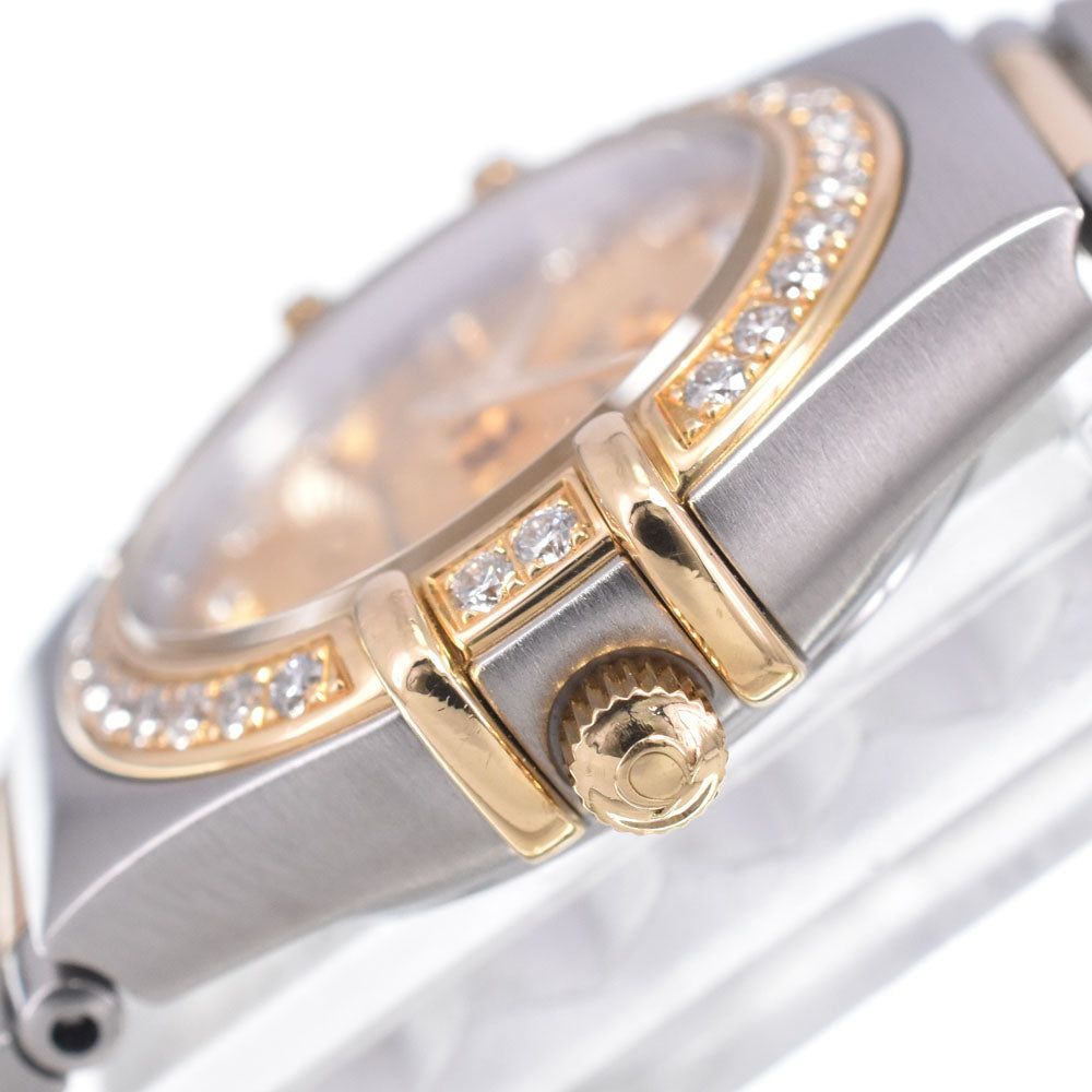 OMEGA Constellation Mini 111.25.23.60.58.001 Diamond 160th Anniversary Model gold Dial Quartz Ladies
 Watch A#149413