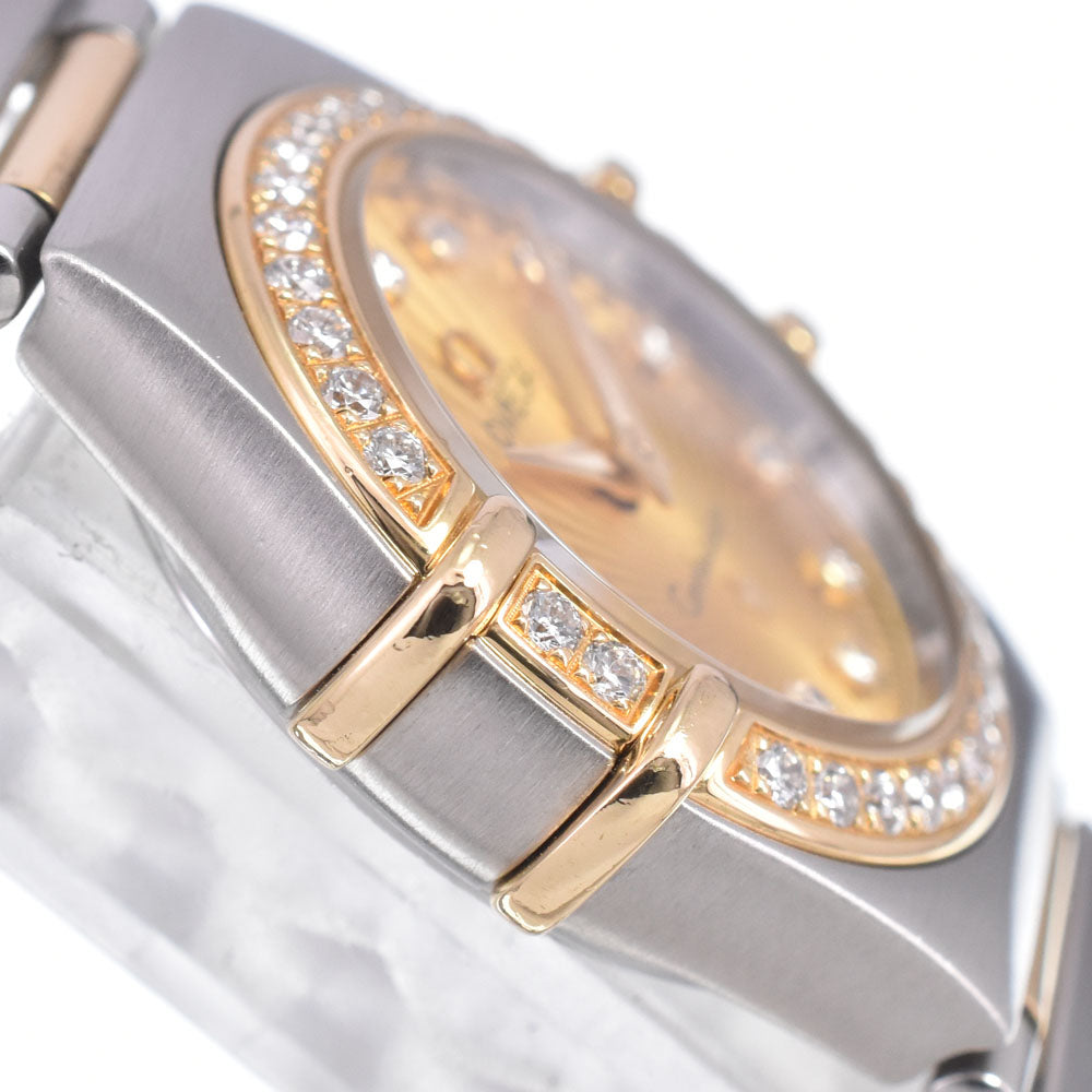 OMEGA Constellation Mini 111.25.23.60.58.001 Diamond 160th Anniversary Model gold Dial Quartz Ladies
 Watch A#149413
