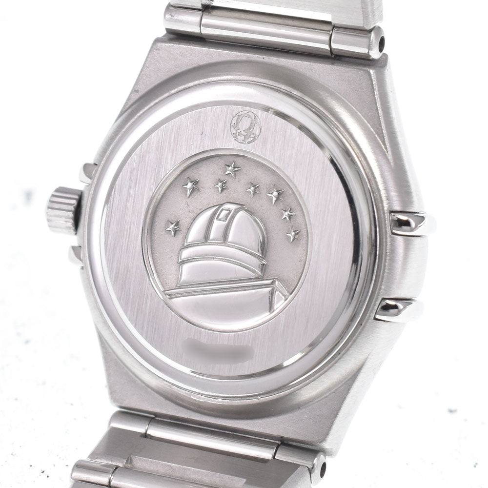 with paper OMEGA Constellation Mini Diamond Bezel 1460.75 12P diamond White shell Dial Quartz Ladies
 Watch A#149414