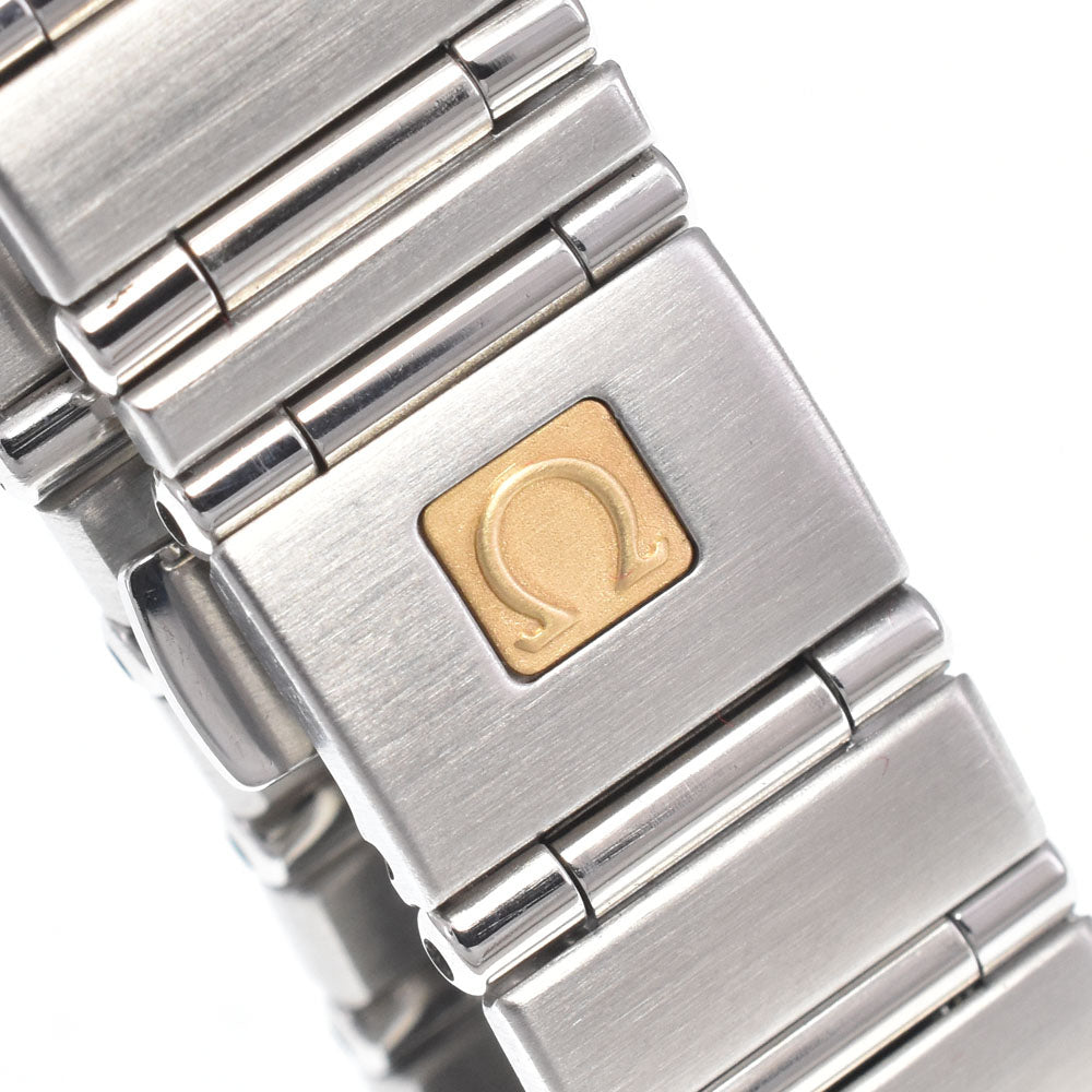 with paper OMEGA Constellation Mini Diamond Bezel 1460.75 12P diamond White shell Dial Quartz Ladies
 Watch A#149414