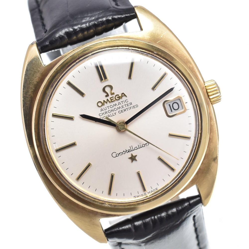 OMEGA Constellation CD168.017 vintage Cal.564 Cap Gold Silver Dial Automatic Men's
 Watch B#149415