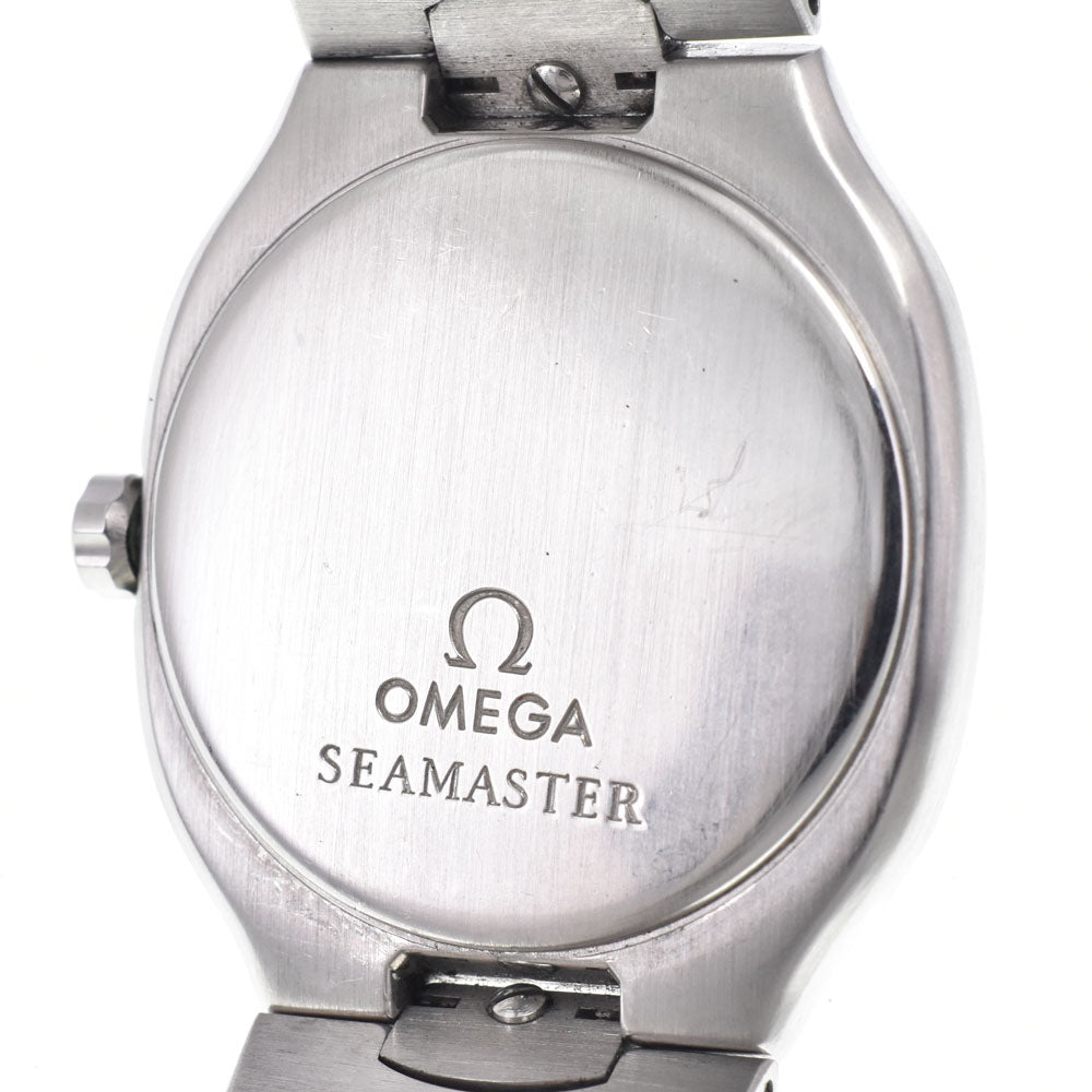OMEGA Seamaster Polaris Day-Date Stainless Steel / K18 white Dial Quartz Men's
 Watch A#149417