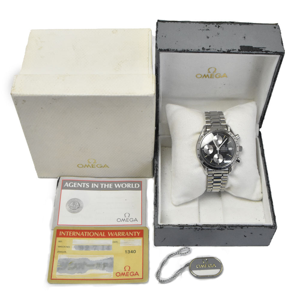with paper OMEGA Speedmaster 3511.50 Chronograph black Dial Automatic Men's
 Watch A#149419