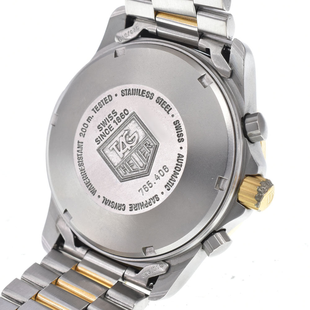 TAG HEUER 2000 series 765.406 Chronograph gold Dial Automatic Men's
 Watch A#149423