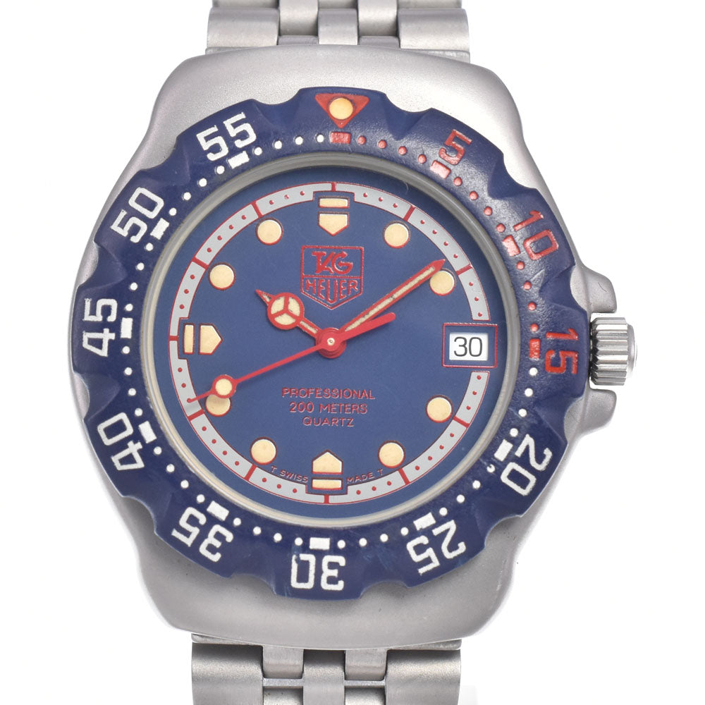 TAG HEUER Formula 1 WA1210 Date blue Dial Quartz Boy's
 Watch A#149424