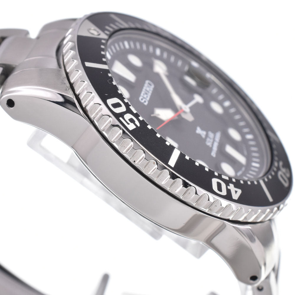 SEIKO Prospex Diver SBDJ017/V157-0BT0 black Dial Solar Men's
 Watch B#149426