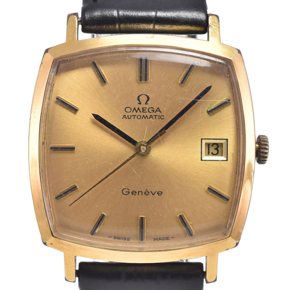 OMEGA Geneva 162.0042 Cal.1481 Date gold Dial Automatic Men's
 Watch D#149428
