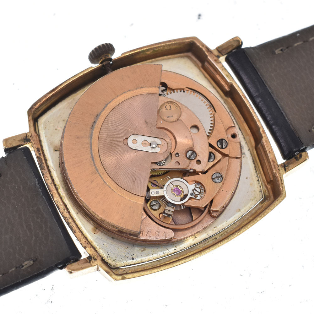 OMEGA Geneva 162.0042 Cal.1481 Date gold Dial Automatic Men's
 Watch D#149428