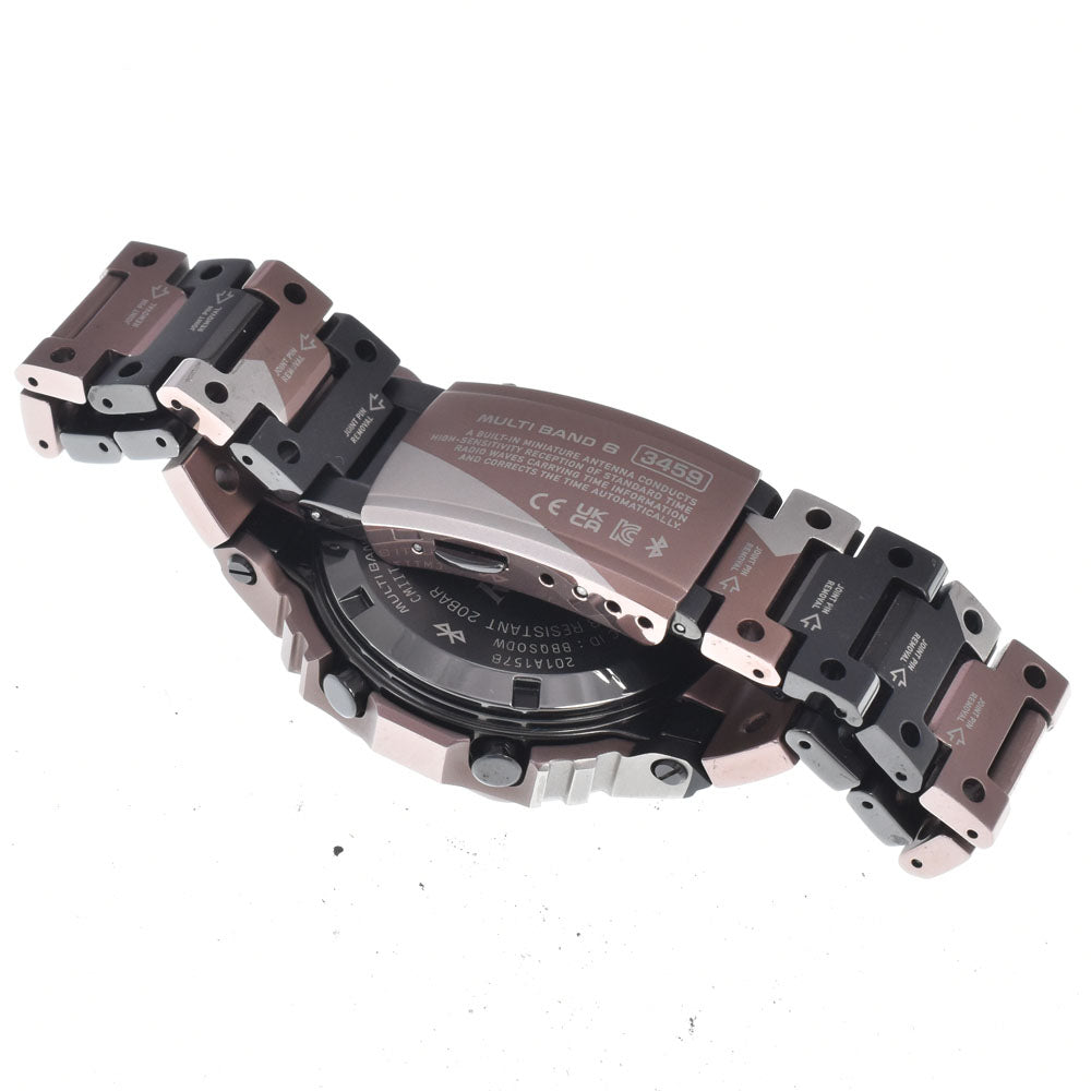 with paper CASIO G-SHOCK GMW-B5000TVB-1JR 5000 series full metal black Dial Radio Sync Solar Men's
 Watch A#149429