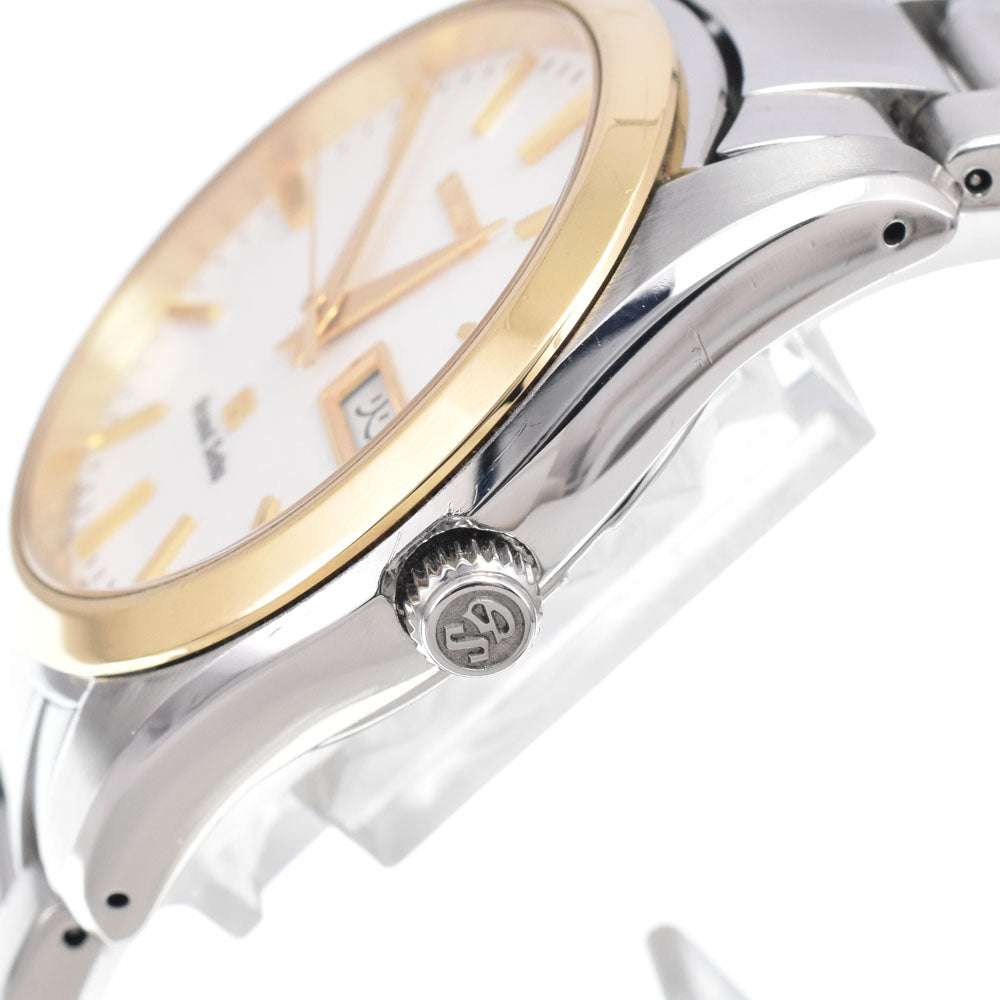 SEIKO Grand Seiko Day Date SBGT038/9F83-0AJ0 K18YG Bezel white Dial Quartz Men's
 Watch B#149437