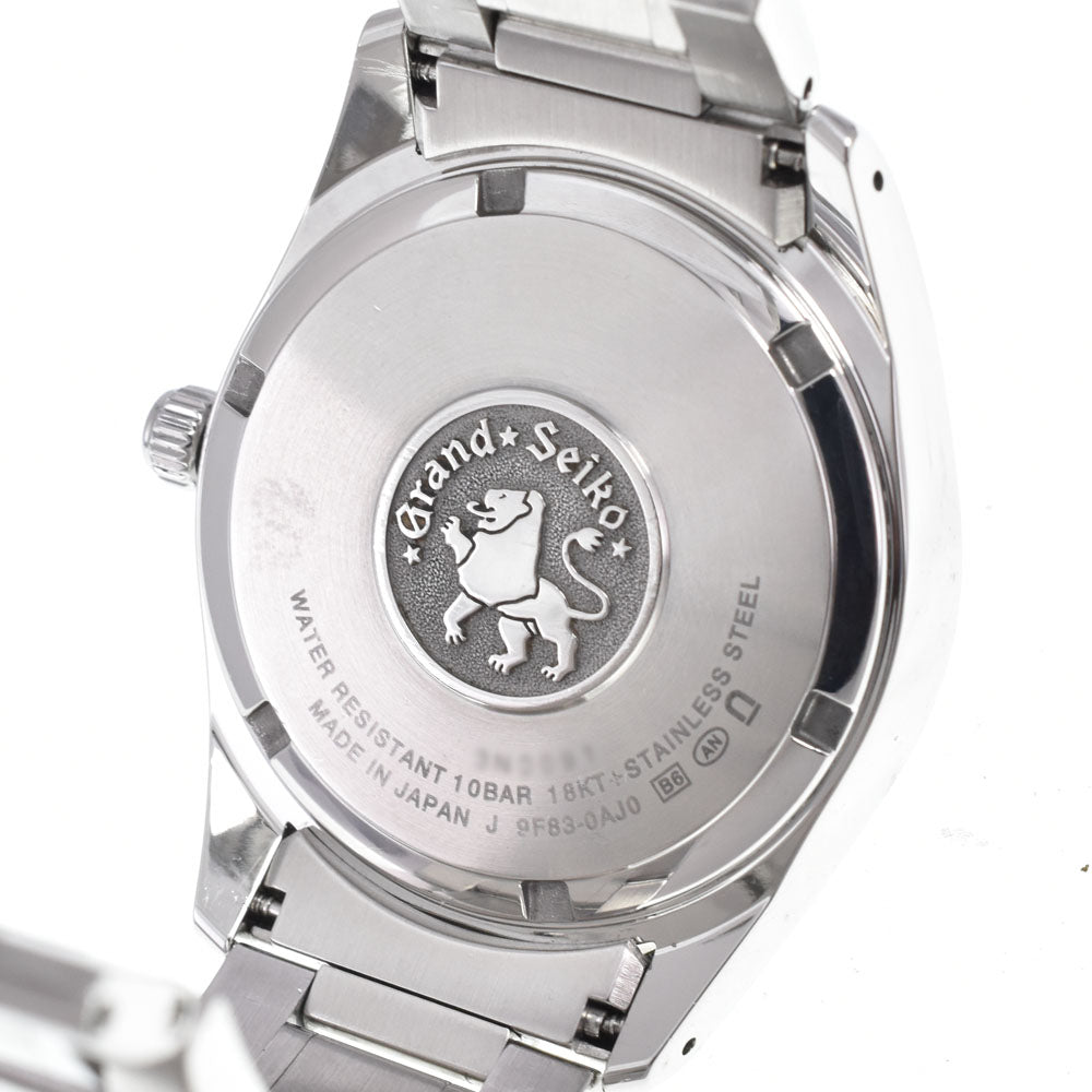 SEIKO Grand Seiko Day Date SBGT038/9F83-0AJ0 K18YG Bezel white Dial Quartz Men's
 Watch B#149437