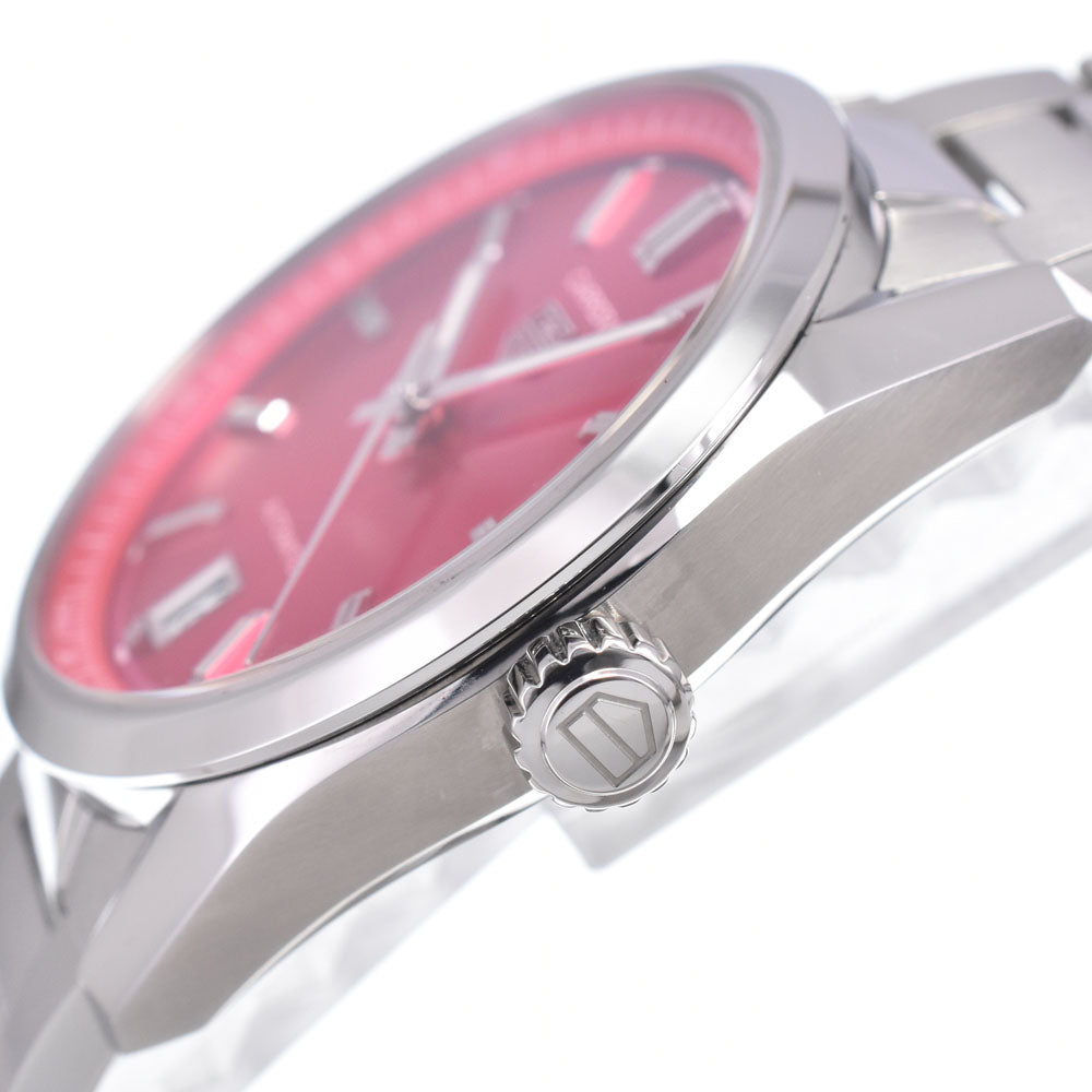 with paper TAG HEUER Carrera WBN2313.BA0001 pink Dial Automatic Unisex
 Watch B#149439