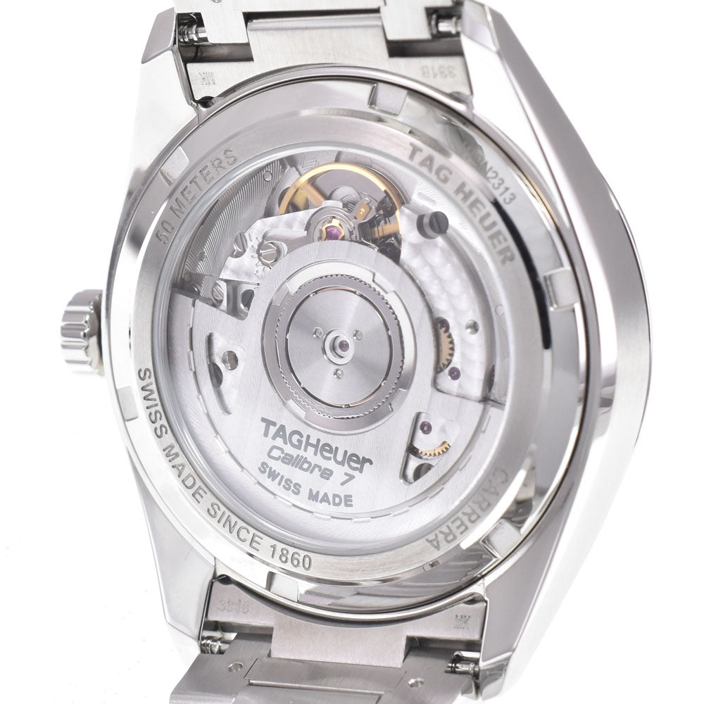 with paper TAG HEUER Carrera WBN2313.BA0001 pink Dial Automatic Unisex
 Watch B#149439