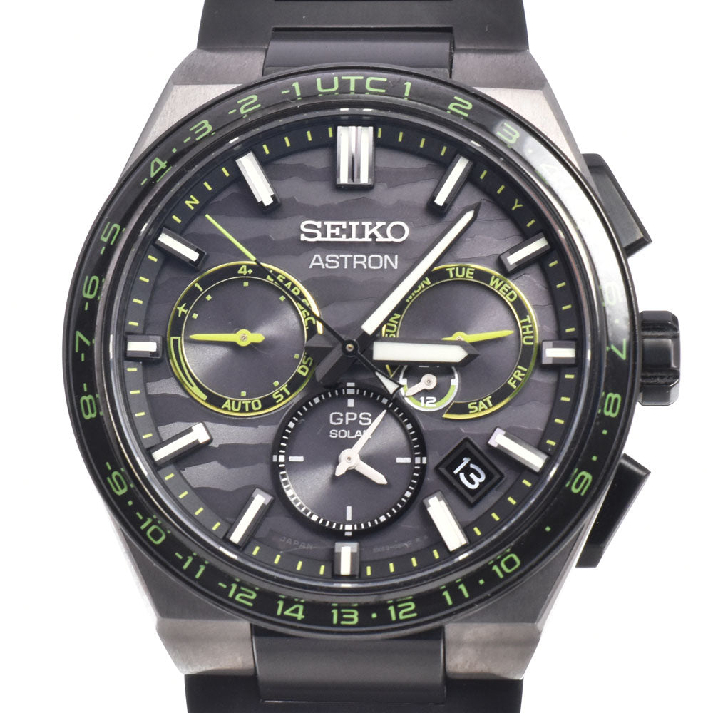 with paper SEIKO Astron Nexter SBXC139/5X53-0CE0 Limited to 1500 black Dial GPS Solar Men's
 Watch C#149442