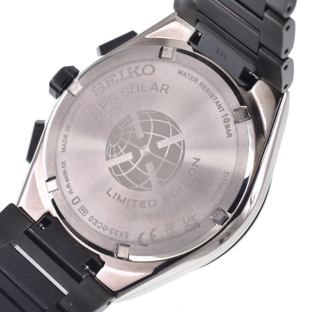 with paper SEIKO Astron Nexter SBXC139/5X53-0CE0 Limited to 1500 black Dial GPS Solar Men's
 Watch C#149442