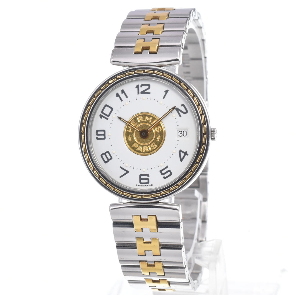 HERMES Serie Date White gold Dial Quartz Men's
 Watch A#149443