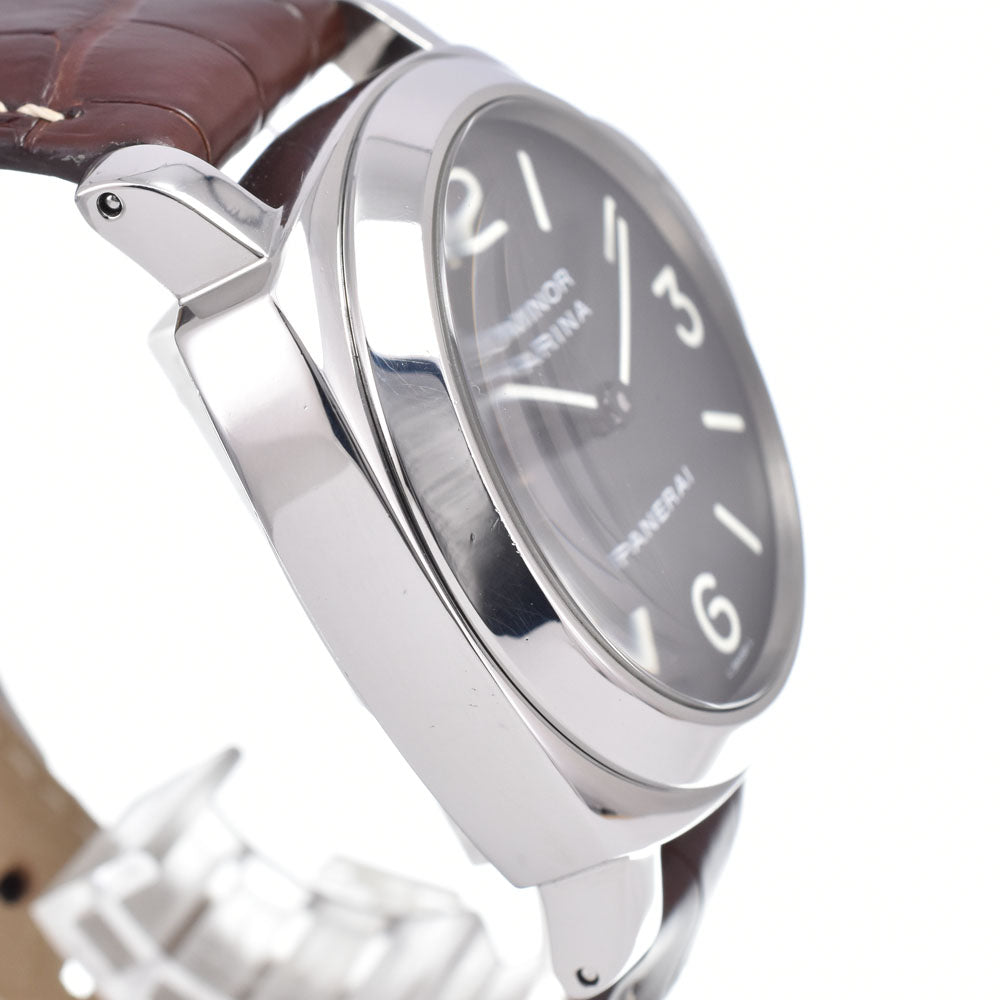 with paper PANERAI Luminor Marina PAM00111 Small second black Dial Hand Winding Men's
 Watch A#149451