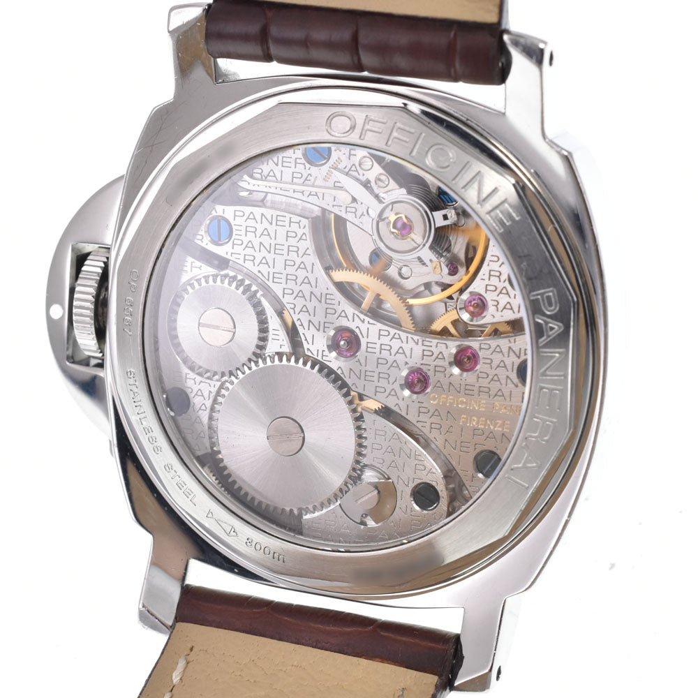 with paper PANERAI Luminor Marina PAM00111 Small second black Dial Hand Winding Men's
 Watch A#149451