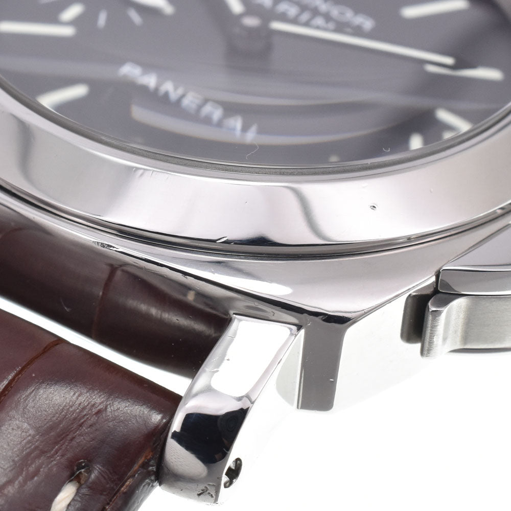 with paper PANERAI Luminor Marina PAM00111 Small second black Dial Hand Winding Men's
 Watch A#149451