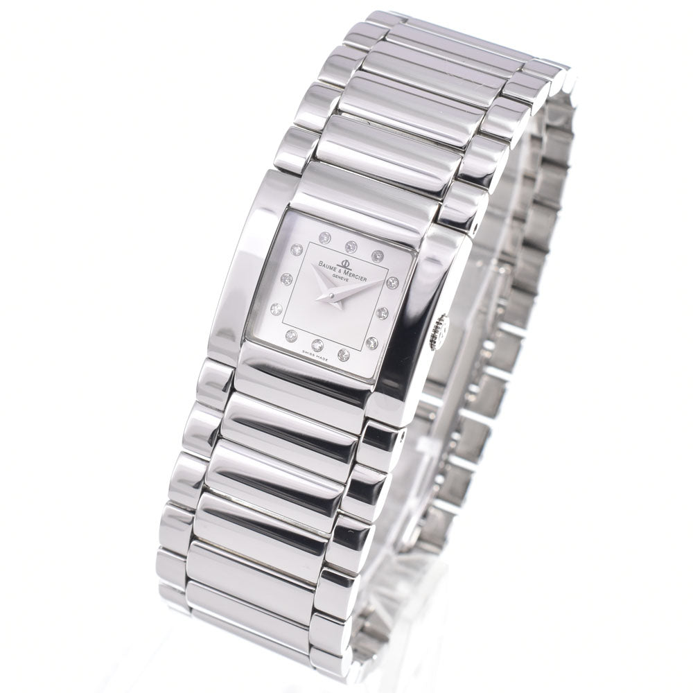Baume & Mercier catwalk MV045219 12P diamond Silver Dial Quartz Ladies
 Watch B#149453