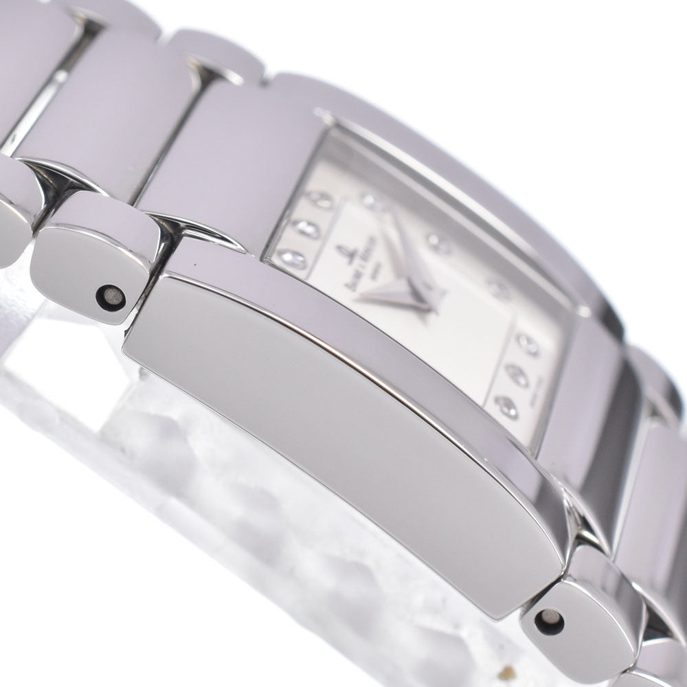 Baume & Mercier catwalk MV045219 12P diamond Silver Dial Quartz Ladies
 Watch B#149453