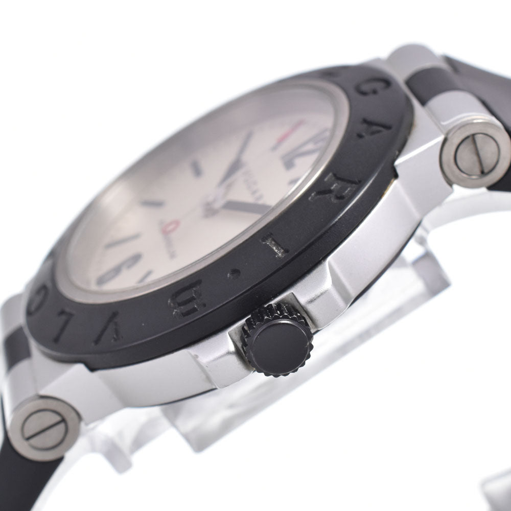 BVLGARI aluminum AL38TA Date Silver Dial Automatic Men's
 Watch B#149456