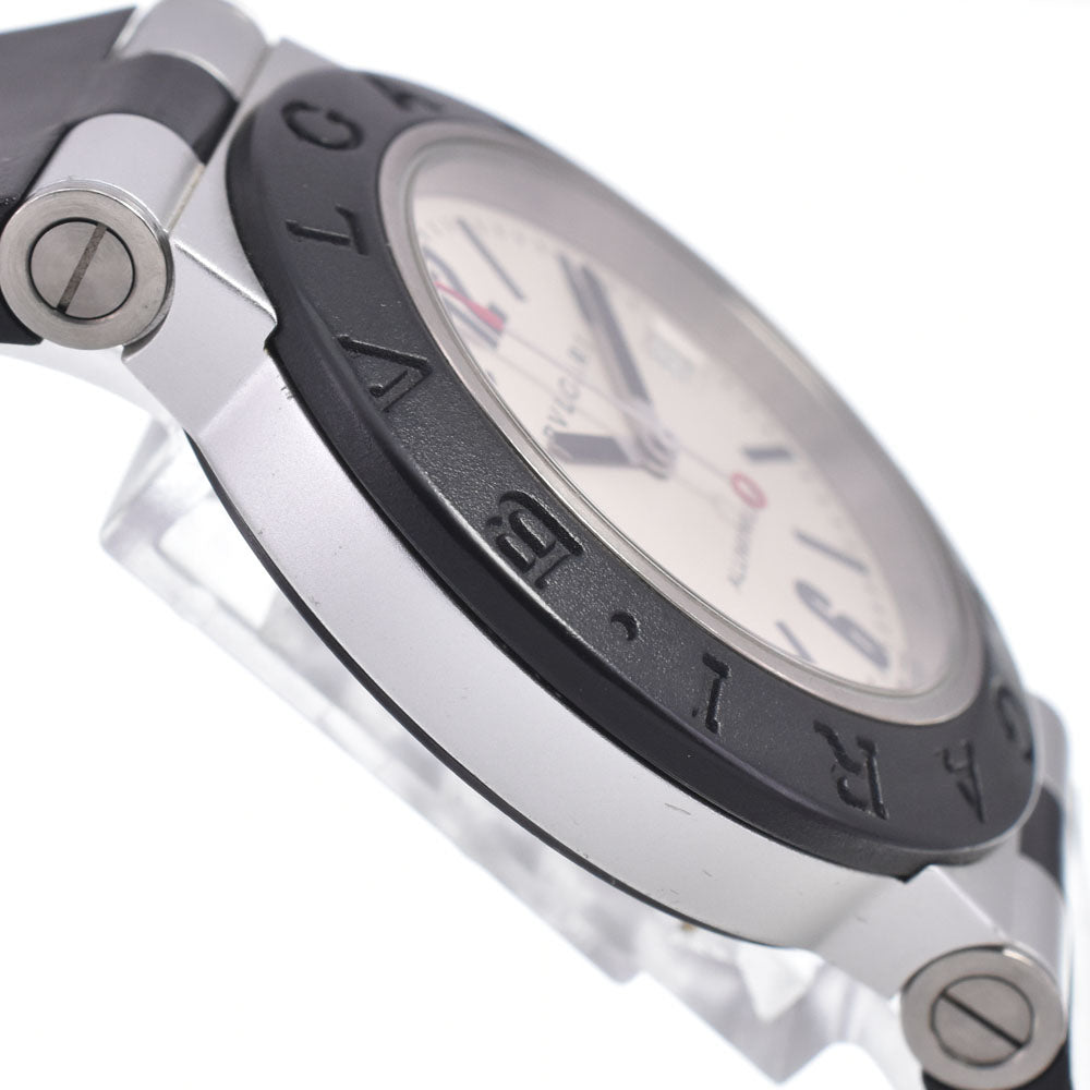 BVLGARI aluminum AL38TA Date Silver Dial Automatic Men's
 Watch B#149456