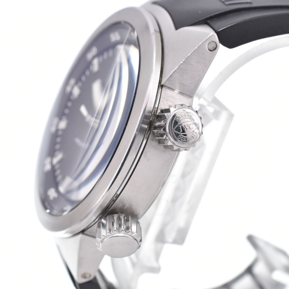 with paper IWC SCHAFFHAUSEN Aquatimer Automatic IW354807 black Dial Automatic Men's
 Watch B#149458