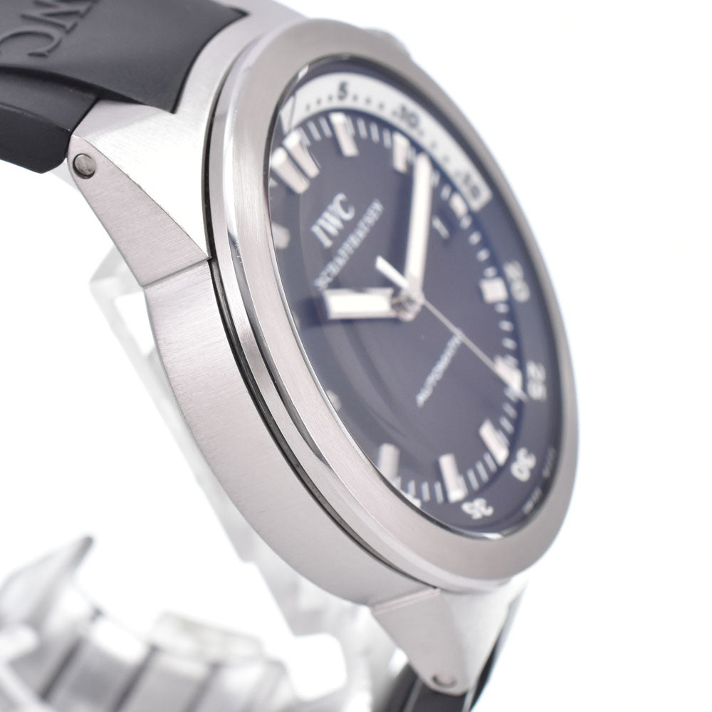 with paper IWC SCHAFFHAUSEN Aquatimer Automatic IW354807 black Dial Automatic Men's
 Watch B#149458