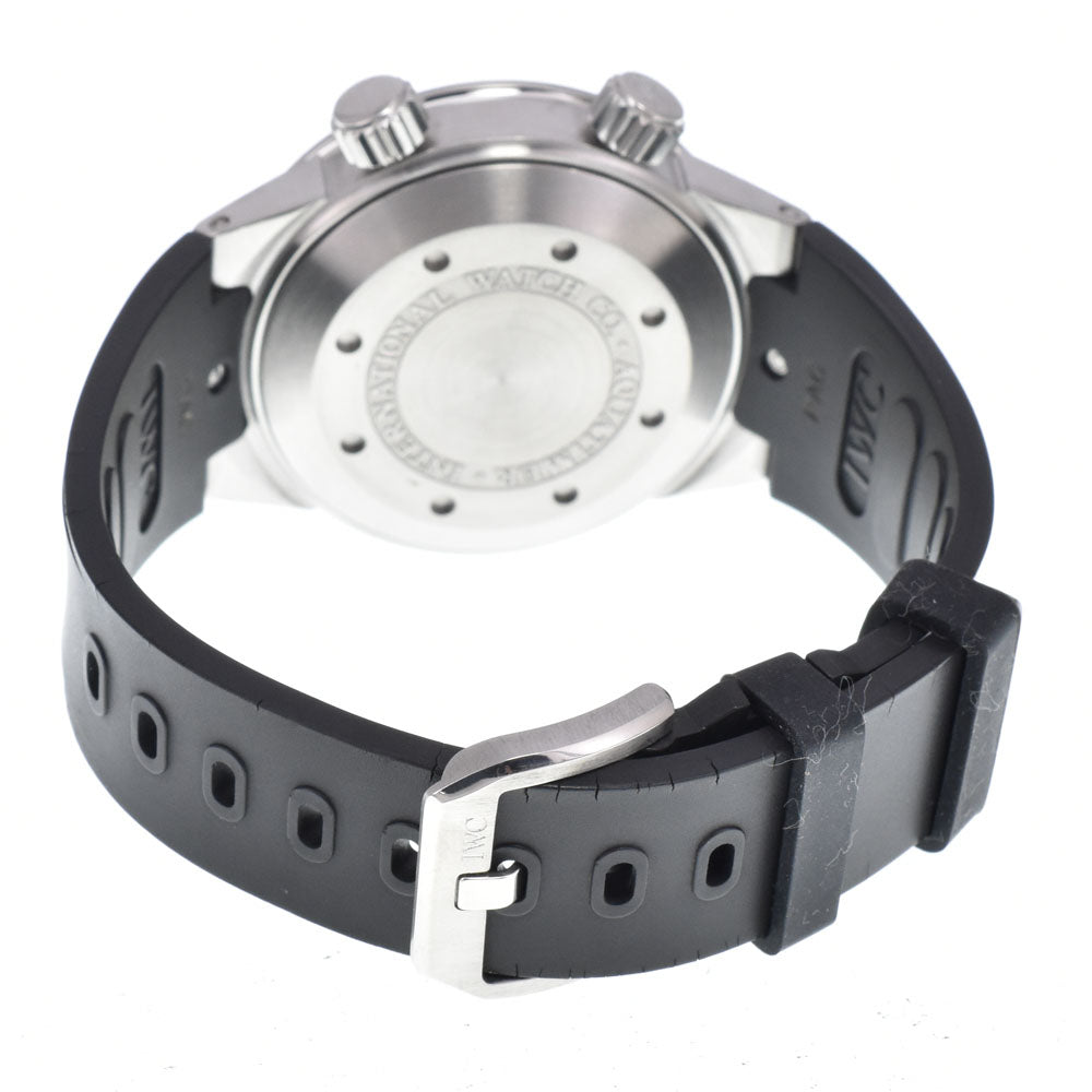 with paper IWC SCHAFFHAUSEN Aquatimer Automatic IW354807 black Dial Automatic Men's
 Watch B#149458