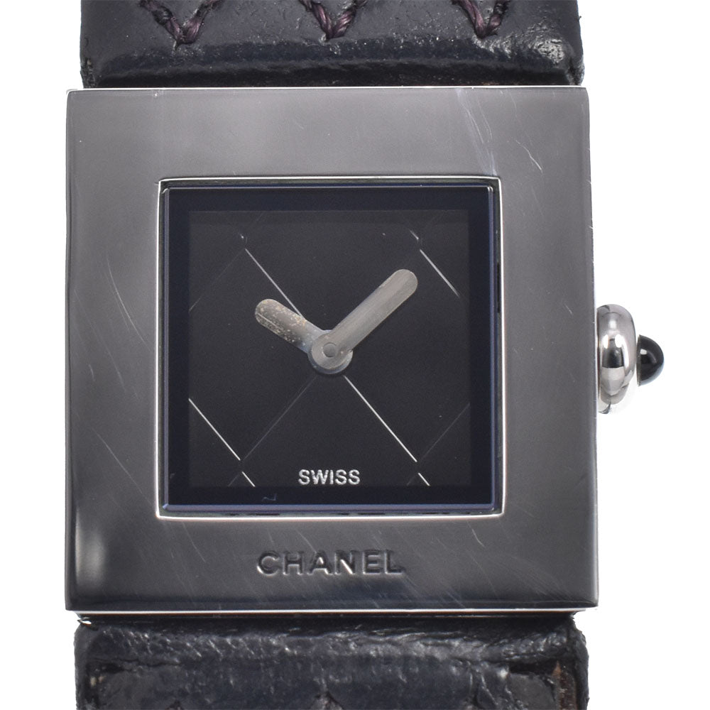 CHANEL Matrasse H0116 black Dial Quartz Ladies
 Watch B#149459