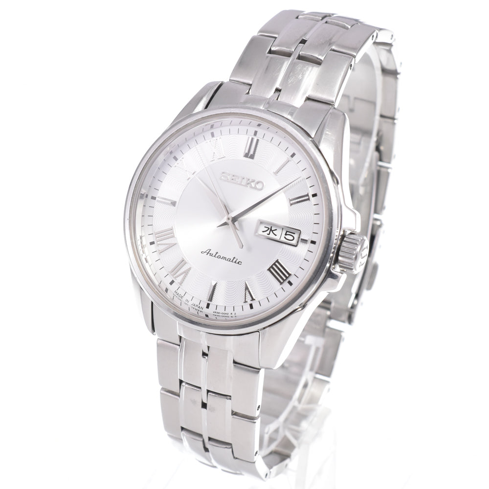 with paper SEIKO Presage 4R36-00M0 Silver Dial Automatic Men's
 Watch B#149460