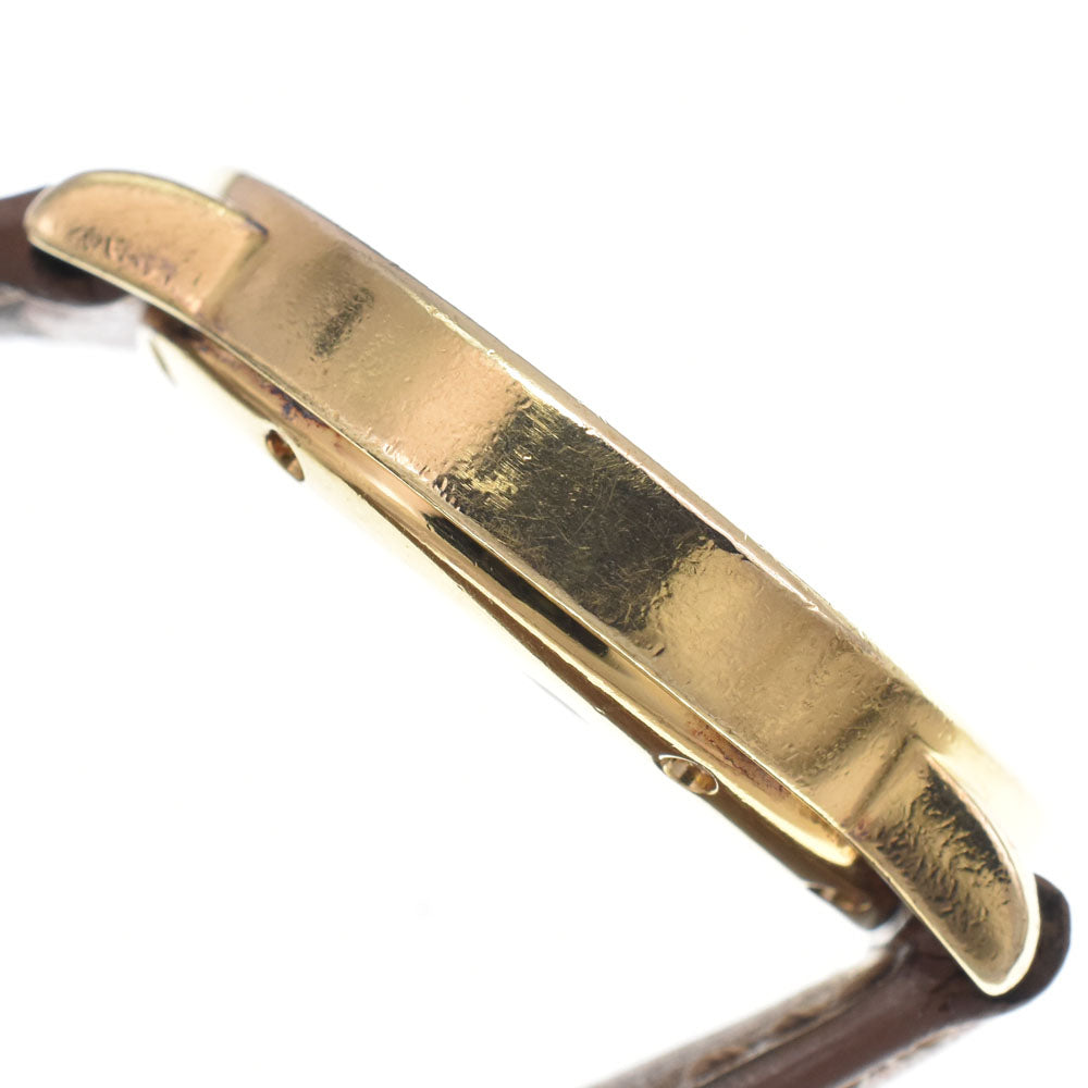 CARTIER Mustrond Vermeil 1801 white Dial Quartz Ladies
 Watch A#149461