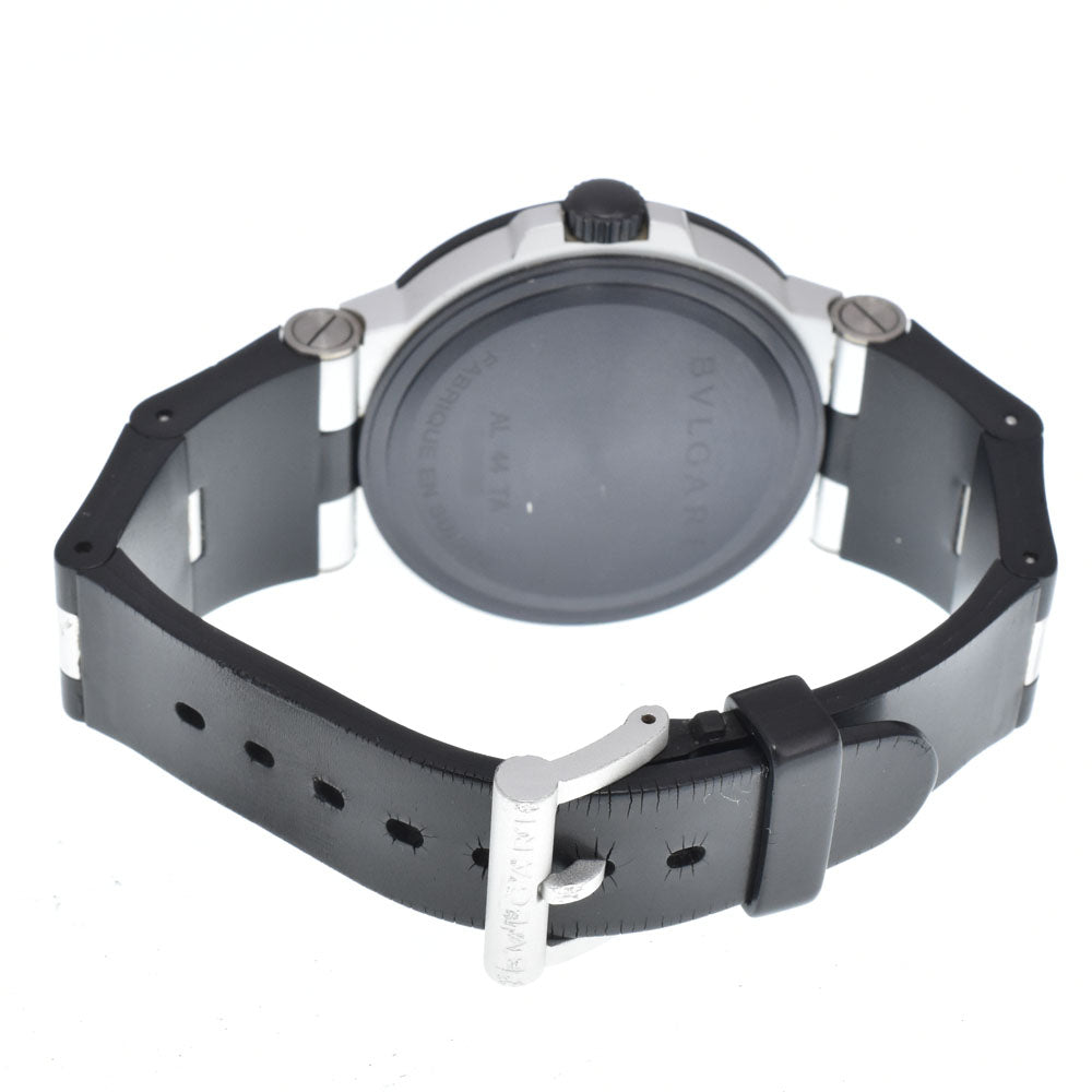 BVLGARI aluminum AL44TA Date Silver Dial Automatic Men's
 Watch A#149462