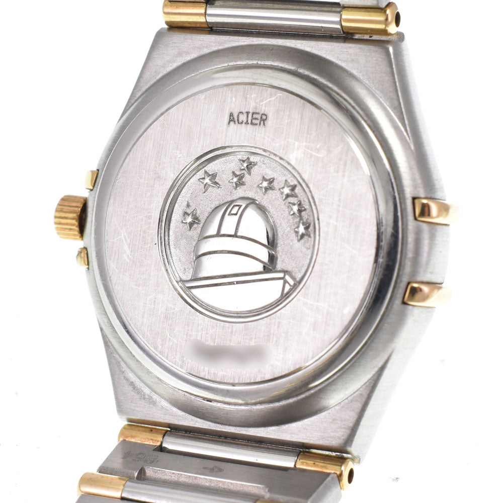 OMEGA Constellation Mini 1362.10 Stainless Steel/K18YG Half Bar gold Dial Quartz Ladies
 Watch C#149464