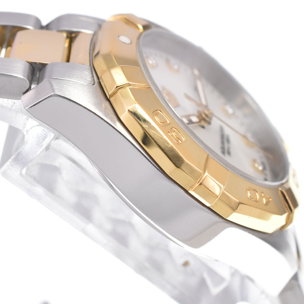 TAG HEUER Aqua racer WBD1422 11P Diamond White shell Dial Quartz Ladies
 Watch C#149465