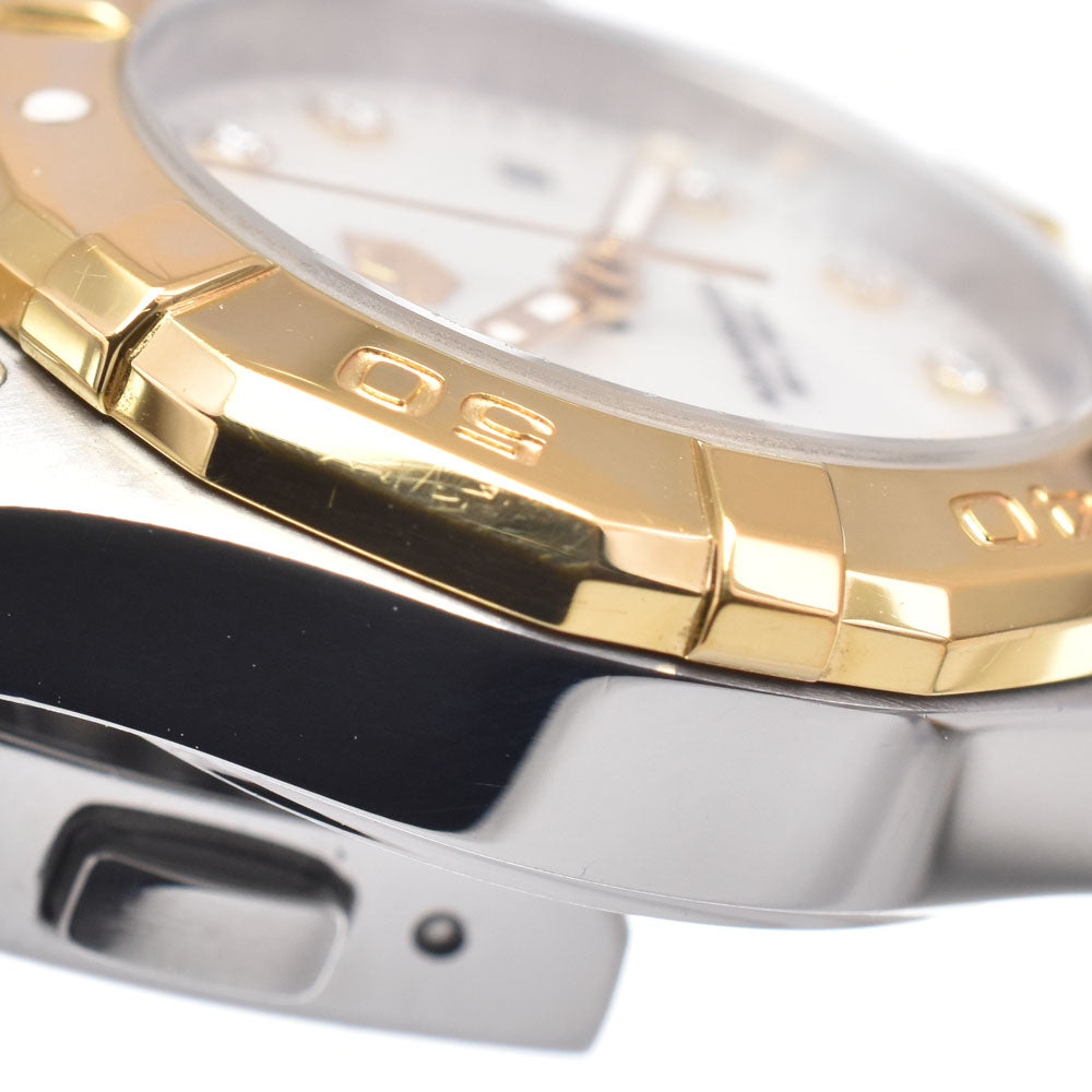 TAG HEUER Aqua racer WBD1422 11P Diamond White shell Dial Quartz Ladies
 Watch C#149465