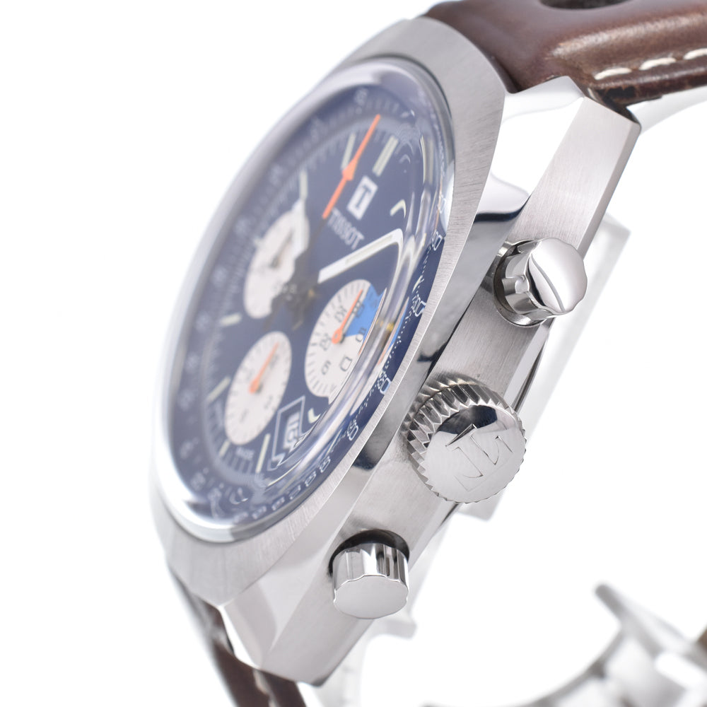 TISSOT Heritage 1973 T124427A Chronograph blue Dial Automatic Men's
 Watch B#149466