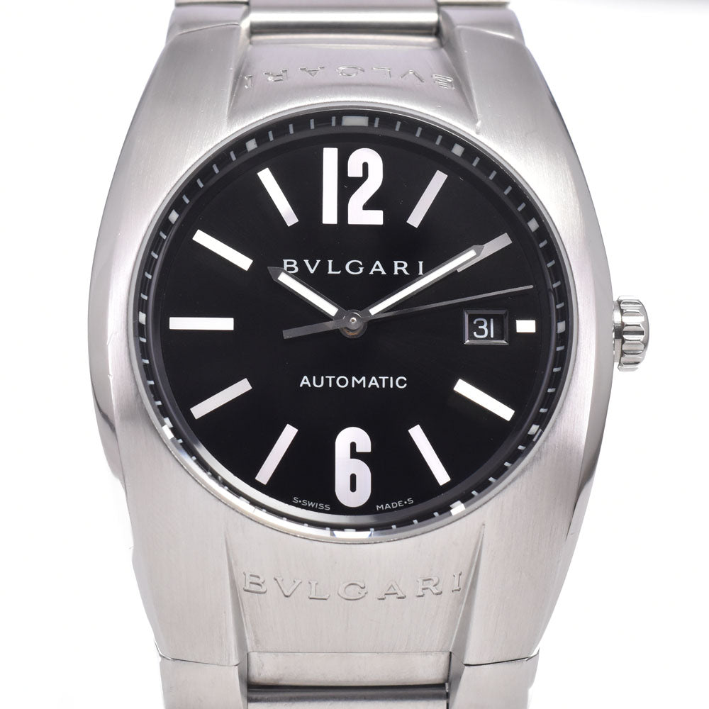 with paper BVLGARI Elgon EG40S black Dial Automatic Men's
 Watch B#149471