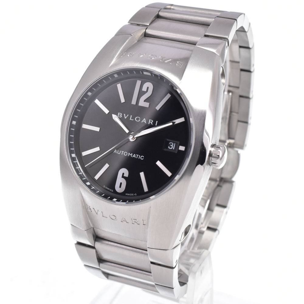 with paper BVLGARI Elgon EG40S black Dial Automatic Men's
 Watch B#149471
